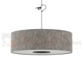 Lampa wisząca LAGO L 11675 Nowodvorski Lighting szary klosz tkaninowy 1xE27 - 4