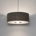 Lampa wisząca LAGO M 11674 Nowodvorski Lighting szary klosz tkaninowy 1xE27 - 2