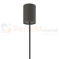 Lampa wisząca LAGO M 11674 Nowodvorski Lighting szary klosz tkaninowy 1xE27 - 9