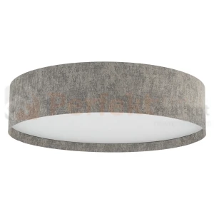 Plafon sufitowy LAGO L 11681 Nowodvorski Lighting szary klosz tkaninowy 7xE27