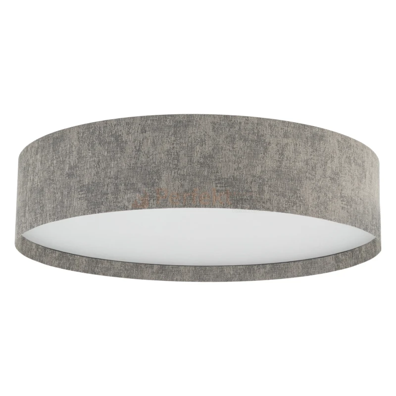 Plafon sufitowy LAGO L 11681 Nowodvorski Lighting szary klosz tkaninowy 7xE27 - 7