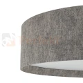 Plafon sufitowy LAGO L 11681 Nowodvorski Lighting szary klosz tkaninowy 7xE27 - 6