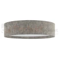 Plafon sufitowy LAGO M 11680 Nowodvorski Lighting szary klosz tkaninowy 4xE27 - 3