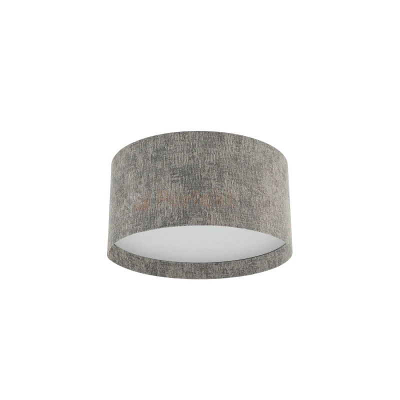 Plafon sufitowy LAGO S 11679 Nowodvorski Lighting szary klosz tkaninowy 2xE27 - 7