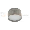 Plafon sufitowy LAGO S 11679 Nowodvorski Lighting szary klosz tkaninowy 2xE27 - 4