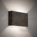 Kinkiet ścienny LAGO B 11678 Nowodvorski Lighting szary klosz tkaninowy 2xG9 - 2