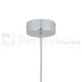 Lampa wisząca HOTEL MOOD 11791 Nowodvorski Lighting szary klosz tkaninowy 1xE27 - 6