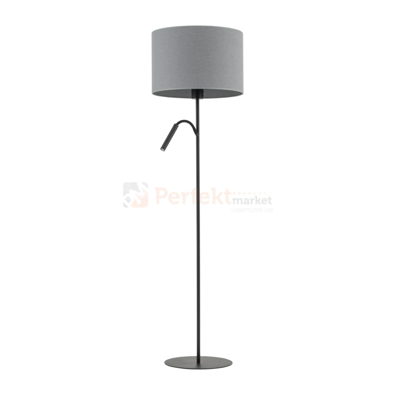 Lampa podłogowa HOTEL PLUS 9072 Nowodvorski Lighting szary klosz tkaninowy 1xE27 1xG9 - 8