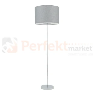 Lampa podłogowa HOTEL MOOD 11790 Nowodvorski Lighting szary klosz tkaninowy 1xE27