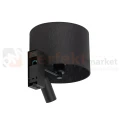 Kinkiet ścienny LUSSO 11521 Nowodvorski Lighting czarny klosz tkaninowy 2xE27 GU10 - 4
