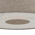 Lampa wisząca TUTOIA 11682 Nowodvorski Lighting beżowy klosz tkaninowy 1xE27 - 5