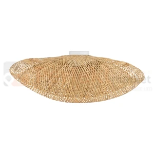 Plafon sufitowy HAVANA L 11172 Nowodvorski Lighting naturalne drewno klosz bambusowy 1xE27