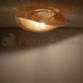 Plafon sufitowy HAVANA M 11171 Nowodvorski Lighting naturalne drewno klosz bambusowy 1xE27 - 2