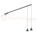 Plafon sufitowy FOURTY 11472 Nowodvorski Lighting jedwabisty grafit 5xGU10 - 4