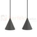 Plafon sufitowy FOURTY 11472 Nowodvorski Lighting jedwabisty grafit 5xGU10 - 6