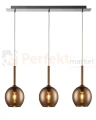 Lampa wisząca Monic Copper potrójna sufitowa kule kula oświetlenie_LED led pendant miedziana miedź MD1629-3A  Zuma Line perfektmarket.jpg