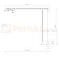 Plafon sufitowy FOURTY 11446 Nowodvorski Lighting biały 5xGU10 - 10