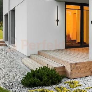 Kinkiet ścienny LED zewnętrzny IP65 czarny 3000K 65cm POTOSI LE73730 Luces Exclusivas