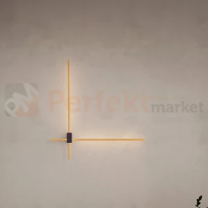 Kinkiet ścienny LED nowoczesny CCT 2700-4000K złoty 20W IP20 ZALMARA LE45458 Luces Exclusivas