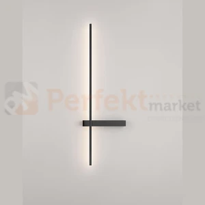 Kinkiet LED nowoczesny CCT czarny 73cm 5W HIGUERA LE46068 Luces Exclusivas