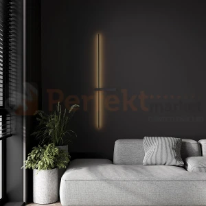  Kinkiet LED nowoczesny CCT czarny 103cm 5W HIGUERA LE46071 Luces Exclusivas