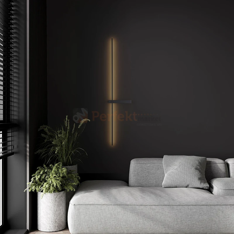 Kinkiet ścienny HIGUERA LE46071 Luces Exclusivas czarny LED 3000K 2700K 5W - 8