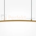 Lampa wisząca liniowa LED mosiądz CCT 98 cm Curve Maytoni MOD243PL-L18BSK - 3