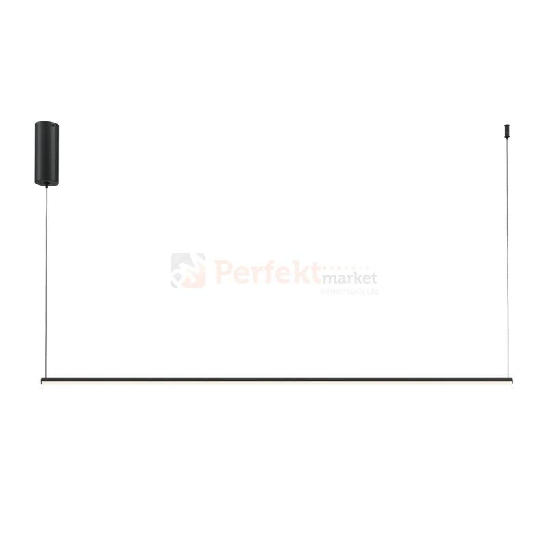 Lampa wisząca LED liniowa czarna CCT 120 cm Halo MOD246PL-L24BK Maytoni - 6