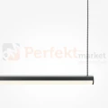 Lampa wisząca LED liniowa czarna CCT 80 cm Halo MOD246PL-L16BK Maytoni - 3