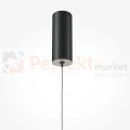 Lampa wisząca LED liniowa czarna CCT 80 cm Halo MOD246PL-L16BK Maytoni - 5