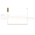 Lampa wisząca LED liniowa mosiądz CCT 80 cm Halo MOD246PL-L16BSK Maytoni