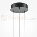 Lampa wisząca LED liniowa koło czarna CCT 143 cm Halo MOD247PL-L49BK Maytoni - 5
