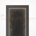 Nowoczesny kinkiet LED kamienny Orign czarny kamień 3000K 60cm Maytoni MOD311WL-L55B3K - 3
