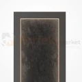 Nowoczesny kinkiet LED kamienny Orign czarny kamień 3000K 80cm Maytoni MOD311WL-L70B3K - 3