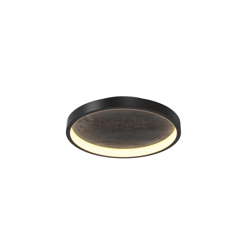 Lampa sufitowa kamienna czarny klosz plafon LED Orign 3000K 40cm Maytoni MOD311CL-L27B3K - 7