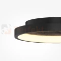 Lampa sufitowa kamienna czarny klosz plafon LED Orign 3000K 59.5cm Maytoni MOD311CL-L40B3K - 4