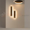 Lampa sufitowa kamienna czarny klosz plafon LED Orign 3000K 59.5cm Maytoni MOD311CL-L40B3K - 6