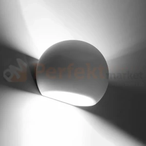 Kinkiet ścienny ceramiczny do malowania kula Globe