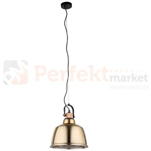 Lampa wisząca AMALFI L 8381 Nowodvorski Lighting złoty klosz szklany 1xE27