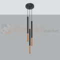 Lampa wisząca MOZAICA 3P czarna + miedź SL.0890 Sollux - 2