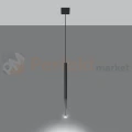 Lampa wisząca designerska MOZAICA 1 czarna chrom SL.0885 Sollux - 3