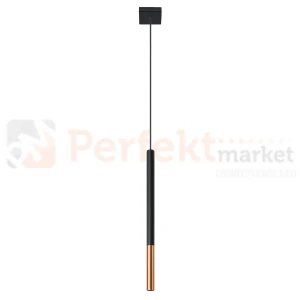 Lampa wisząca nowoczesna MOZAICA 1 czarny miedź SL.0888 Sollux