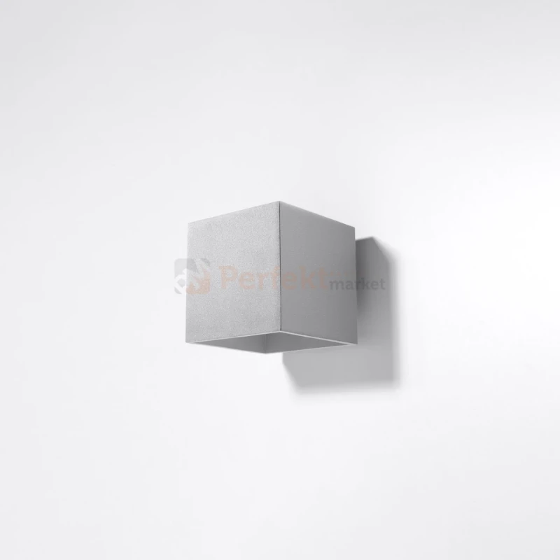 Kinkiet ścienny CUBE kostka G9 QUAD 1 szary - 10