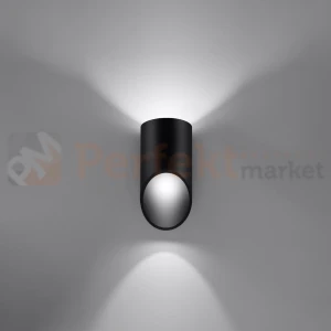 Oprawa spot kinkiet LED G9 Penne czarny 20 cm