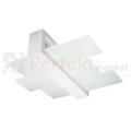 Lampa drewniana sufitowa plafon Feniks 2 biały - 2