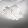 Lampa drewniana sufitowa plafon Feniks 2 biały - 3