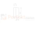 Kinkiet ścienny BERGEN 9706 Nowodvorski Lighting biały 2xGU10 - 3