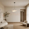 Lampa wisząca OMBRA 22W CCT 50cm papier DuPont z pilotem perfekt market olsztyn