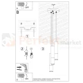 Lampa wisząca nowoczesna LOOPEZ 3P czarny miedź SL.0949 Sollux - 5