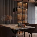 Lampa wisząca nowoczesna LOOPEZ 3P czarny miedź SL.0949 Sollux - 6